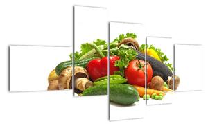 Směs zeleniny, obraz (150x85cm)