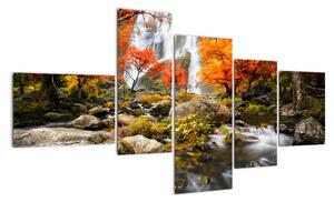 Podzimní krajina, obraz (150x85cm)