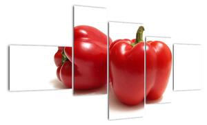 Paprika červená, obraz (150x85cm)