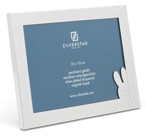 Kovový stojací rámeček ve stříbrné barvě 17x12,5 cm Miffy – Zilverstad