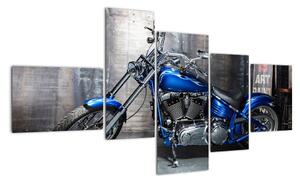 Obraz motorky, obraz na zeď (150x85cm)