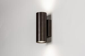 Nástěnné designové svítidlo Teramo Brown (LMD)