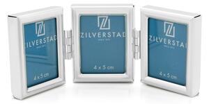 Kovový stojací rámeček ve stříbrné barvě 13x5 cm Mini – Zilverstad