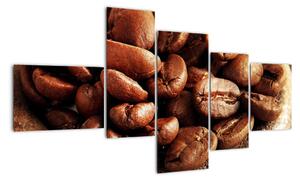 Kávová zrna - obraz (150x85cm)