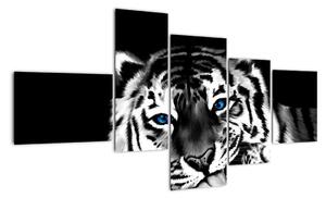Obraz tygra s mládětem (150x85cm)