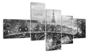 Obraz Paříže na stěnu (150x85cm)