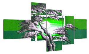 Obraz stromu na stěnu (150x85cm)