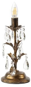 ONLI - Stolní lampa TERESA 1xE14/6W/230V bronzová