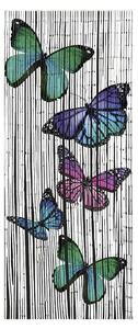 Bambusový závěs do dveří 200x90 cm Butterflies - Maximex