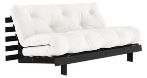 Krémová rozkládací pohovka 160 cm Roots Black Night – Karup Design