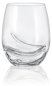 Crystalex - Bohemia Crystal Sklenice na víno Turbulence 500 ml, 2 ks