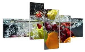 Fotka ovoce - obraz (150x85cm)