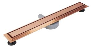 REA-G4800 - Odtokový žlab NEOX PRO 60 cm kartáčovaná měď