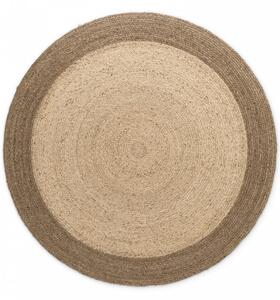 Hans Home | Kusový koberec Jutta Natur Ivory/Grey/Beige kruh - 100x100