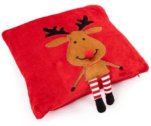 4Home Vánoční povlak na polštářek Happy Reindeer, 40 x 40 cm