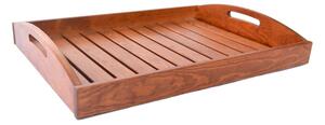 Zahradní servírovací stolek z borovicového dřeva 74x61 cm - Rojaplast