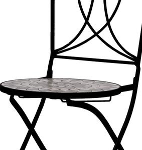 Zahradní židle JADEN černá