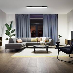 Philips Hue Aurelle LED panel hranatý, 120x30cm, stmívatelný, Bílá / opál, Obývací pokoj / jídelna, kov, Moderní