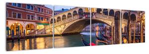 Obraz na stěnu - most v Benátkách (160x40cm)
