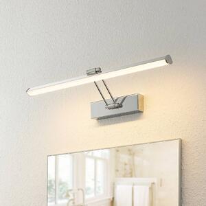 Lindby Sanya LED světlo nad zrcadlo, 60 cm, Chrom / stříbro, Koupelna, kov, Moderní