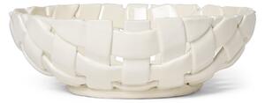 Keramická mísa Plait Off-white 30 cm