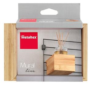 Bambusová komponenta - úložný box v přírodní barvě 10x15 cm Mural – Metaltex