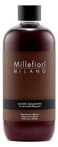 Millefiori Milano Sandalo Bergamotto náplň pro aroma difuzér 500 ml