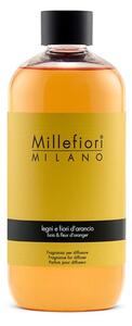 Millefiori Natural Legni e Fiori d’Arancio náplň pro aroma difuzér 500 ml