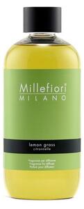 Millefiori Natural Lemon Grass náplň pro aroma difuzér 250 ml