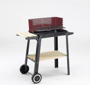 Gril na dřevěné uhlí 54 x 33 cm GrillChef Wagon BBQ LANDMANN 0566