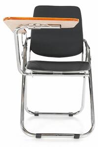Tempo Kondela Konferenční židle s deskou na psaní Soner, černá