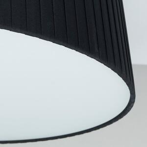 Černé stropní svítidlo Sotto Luce KAMI, ⌀ 36 cm