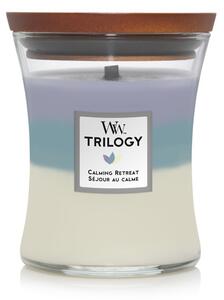 WoodWick Trilogy Calming Retreat váza střední