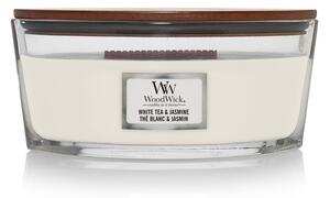 WoodWick White Tea & Jasmine svíčka loď