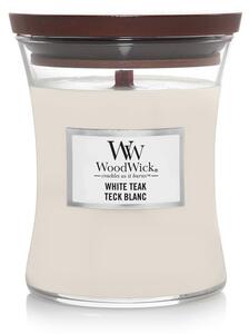 WoodWick White Teak váza střední