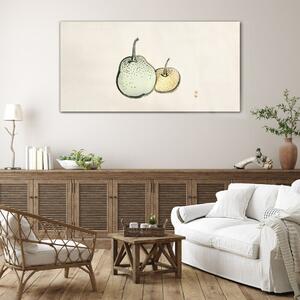 Obraz na skle Obraz na skle Abstrakce ovoce hruška
