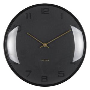 NÁSTĚNNÉ HODINY černá 30.5 cm Karlsson - Nástěnné hodiny, Online Only