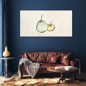Obraz na skle Obraz na skle Abstrakce ovoce hruška