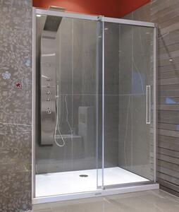 Aquatek Admiral B2 - Luxusní sprchové dveře zasouvací 107-111cm, sklo 8mm