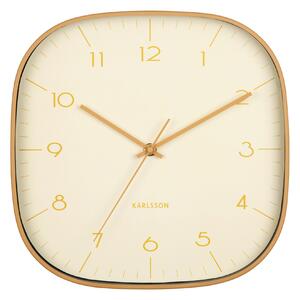 NÁSTĚNNÉ HODINY žlutá 29 cm Karlsson - Nástěnné hodiny, Online Only