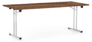Skládací stůl 200 x 80 cm, dub silverjack