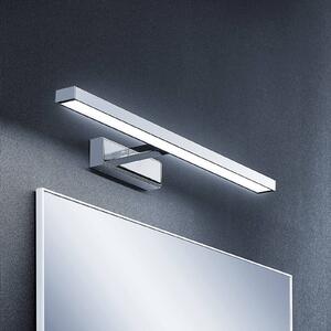 Lindby LED zrcadlové světlo Jukka, 60 cm, chrom, kov, IP44