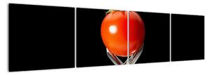 Obraz - rajče s vidličkami (160x40cm)