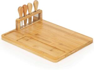Servírovací prkénko 35,5x28cm SPRINGOS KI0167 přírodní