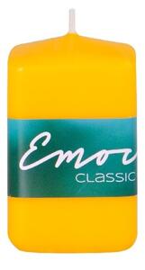 Emocio Classic hranol 50x80 žlutá svíčka