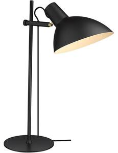 Černá kovová stolní lampa Halo Design Metropole