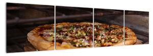 Obraz pizza - obraz do kuchyně (160x40cm)