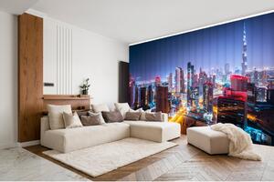 Fotožaluzie - Dubai noční Látka: Zatemňující