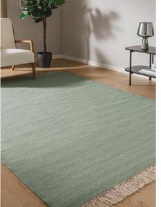 Ručně tkaný vlněný koberec s třásněmi Liv