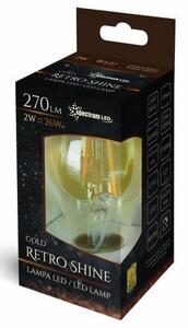 Spectrum LED LED žárovka Teplá E-27 230V 2W Edison 14077
